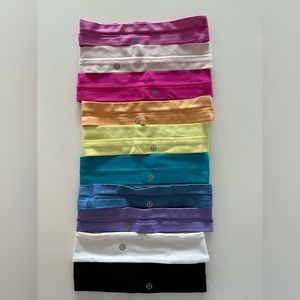 Lululemon headbands (multiple colors)